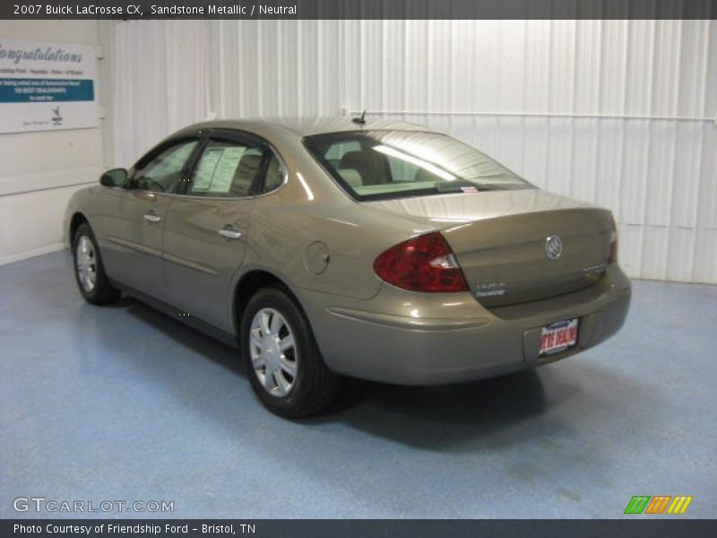 Sandstone Metallic / Neutral 2007 Buick LaCrosse CX