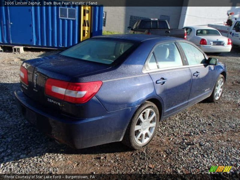 Dark Blue Pearl Metallic / Sand 2006 Lincoln Zephyr