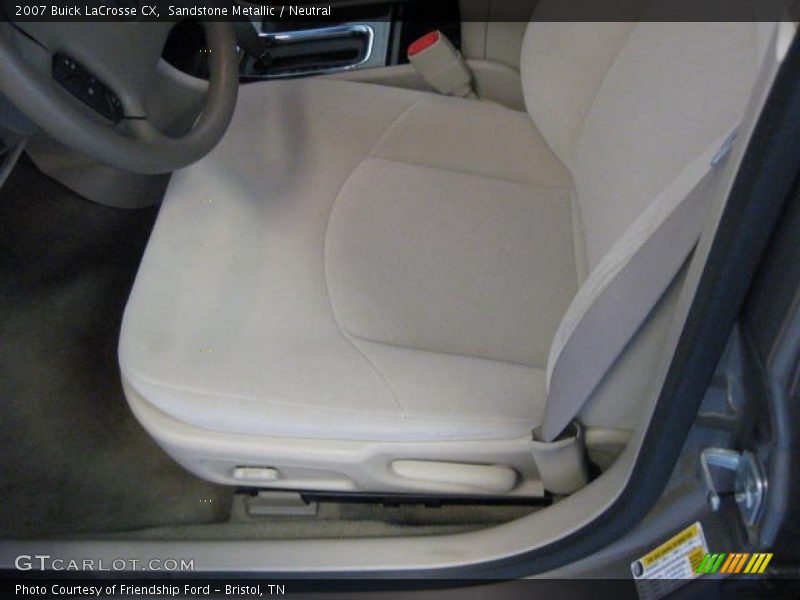 Sandstone Metallic / Neutral 2007 Buick LaCrosse CX