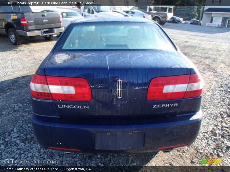 Dark Blue Pearl Metallic / Sand 2006 Lincoln Zephyr