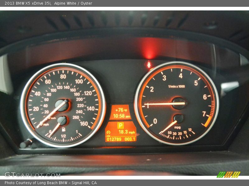  2013 X5 xDrive 35i xDrive 35i Gauges