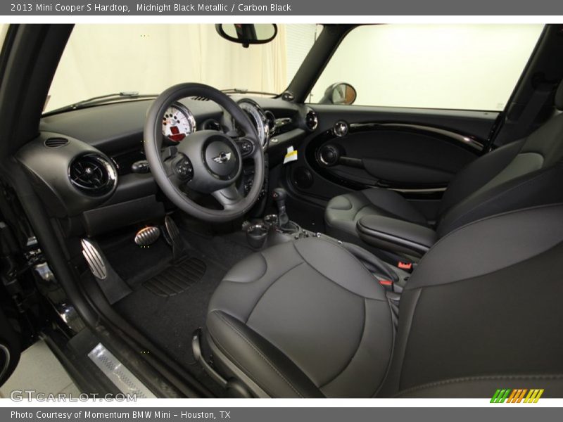 Midnight Black Metallic / Carbon Black 2013 Mini Cooper S Hardtop