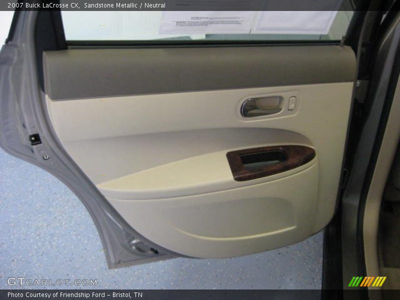 Sandstone Metallic / Neutral 2007 Buick LaCrosse CX
