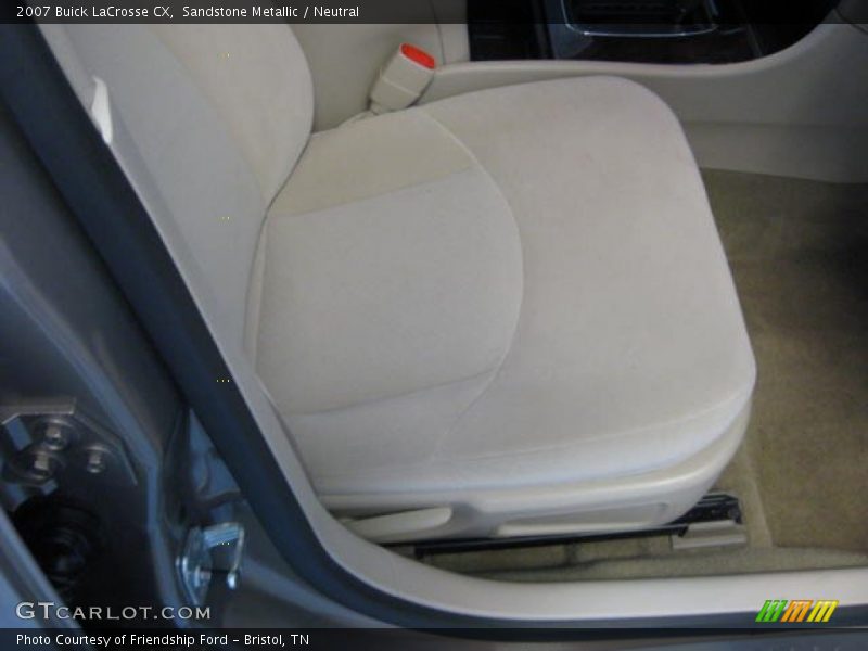 Sandstone Metallic / Neutral 2007 Buick LaCrosse CX