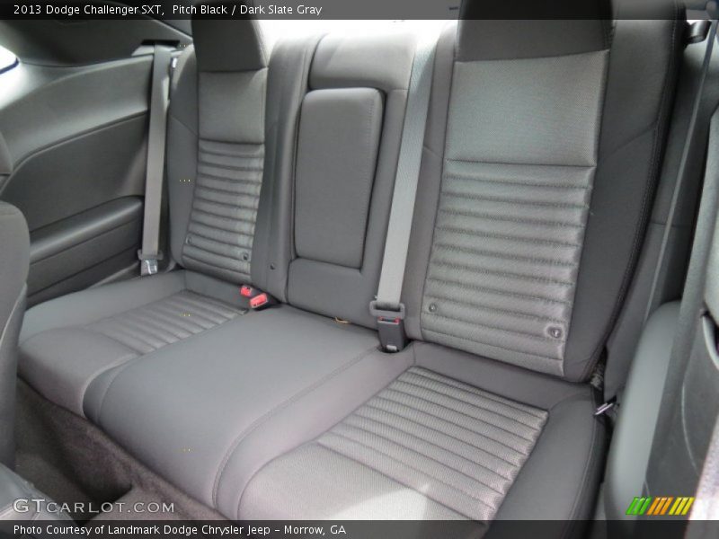 Pitch Black / Dark Slate Gray 2013 Dodge Challenger SXT
