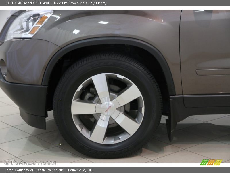 Medium Brown Metallic / Ebony 2011 GMC Acadia SLT AWD