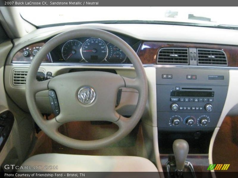 Sandstone Metallic / Neutral 2007 Buick LaCrosse CX