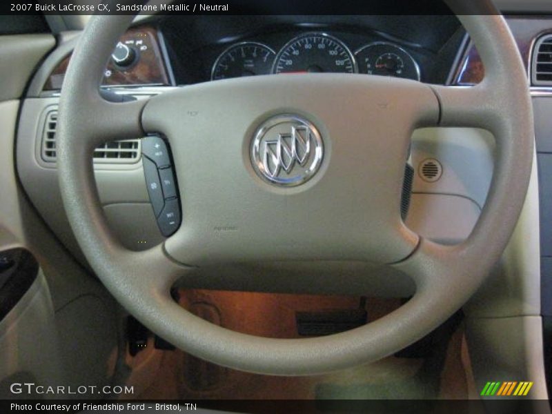 Sandstone Metallic / Neutral 2007 Buick LaCrosse CX