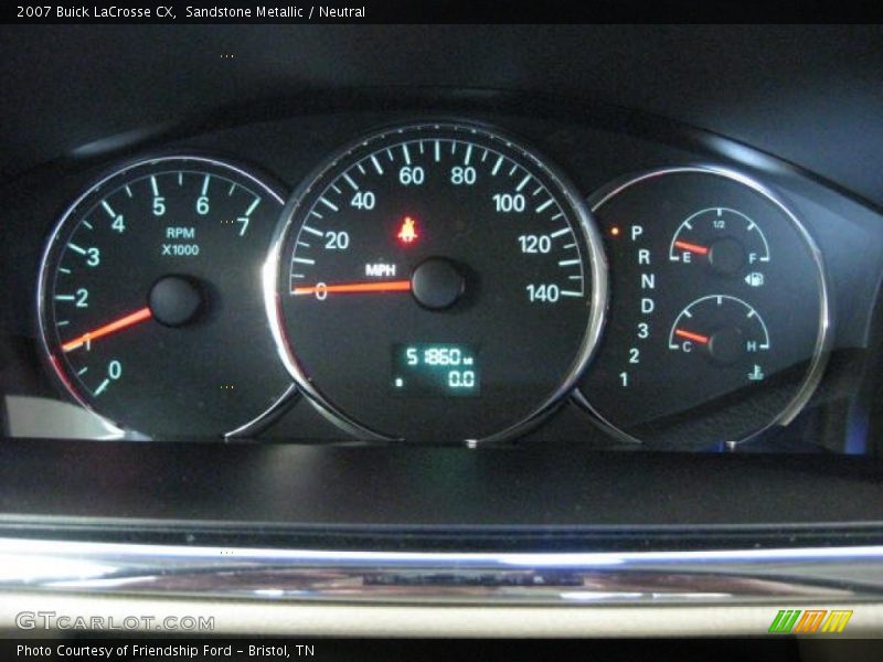 Sandstone Metallic / Neutral 2007 Buick LaCrosse CX