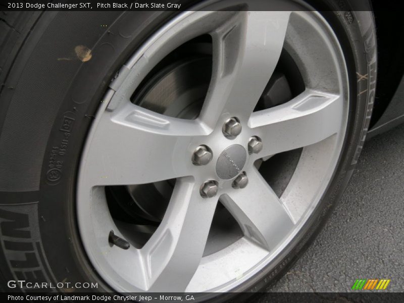 Pitch Black / Dark Slate Gray 2013 Dodge Challenger SXT