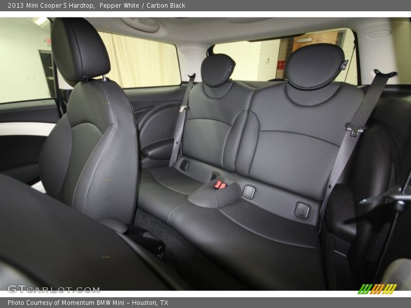 Pepper White / Carbon Black 2013 Mini Cooper S Hardtop