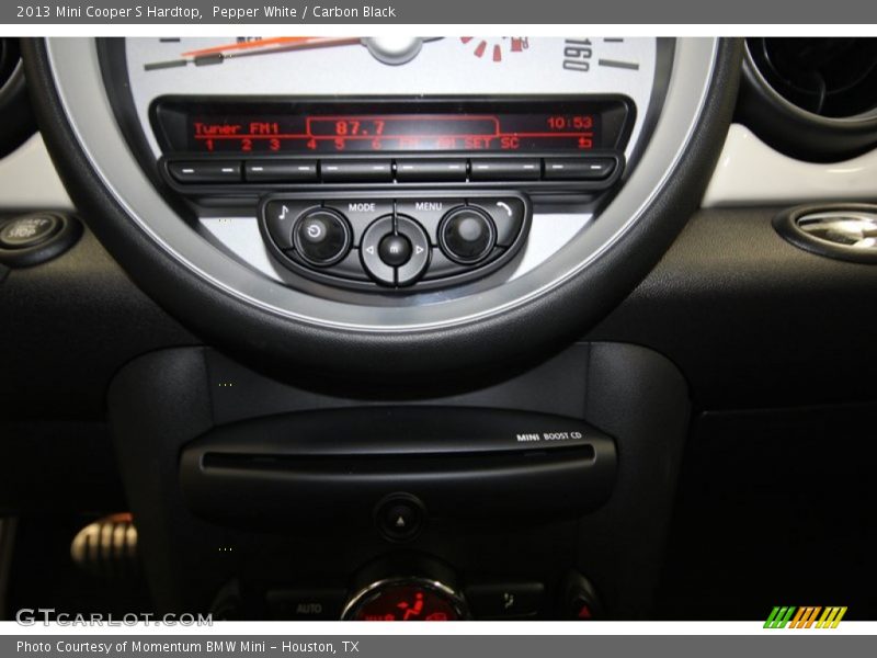 Pepper White / Carbon Black 2013 Mini Cooper S Hardtop