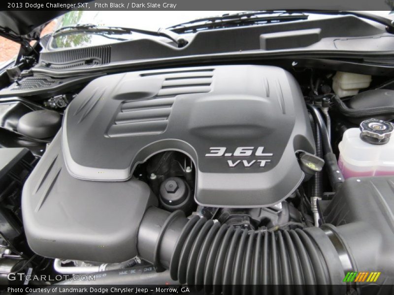 Pitch Black / Dark Slate Gray 2013 Dodge Challenger SXT