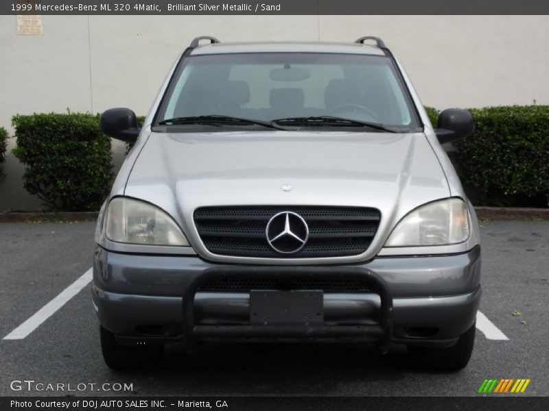 Brilliant Silver Metallic / Sand 1999 Mercedes-Benz ML 320 4Matic
