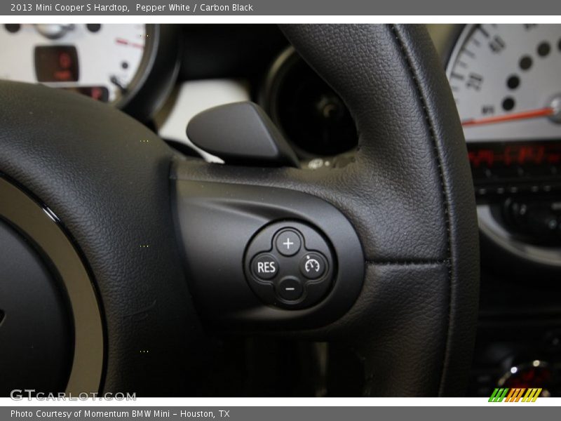 Pepper White / Carbon Black 2013 Mini Cooper S Hardtop
