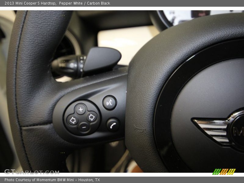 Pepper White / Carbon Black 2013 Mini Cooper S Hardtop