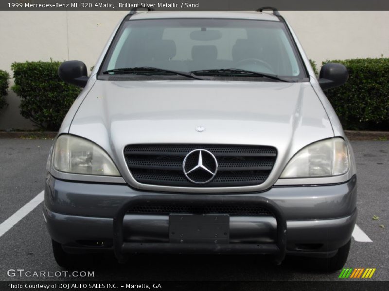 Brilliant Silver Metallic / Sand 1999 Mercedes-Benz ML 320 4Matic