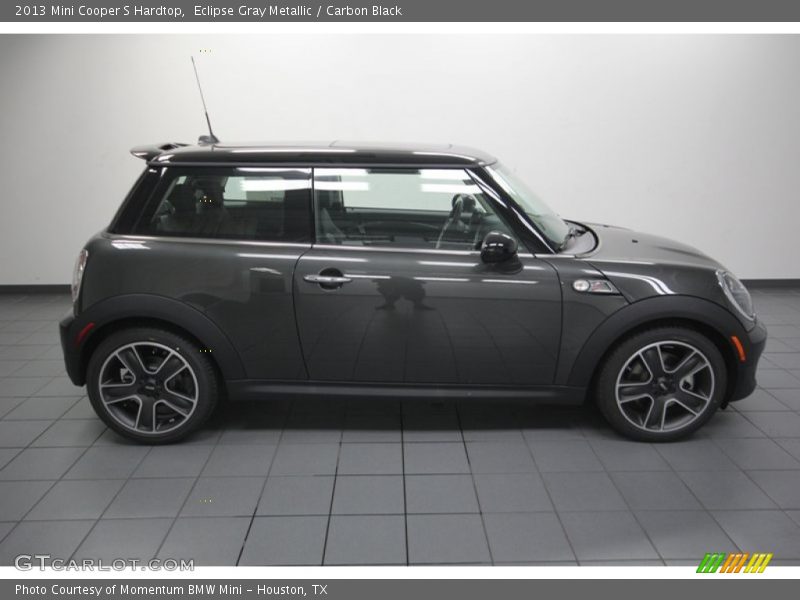 Eclipse Gray Metallic / Carbon Black 2013 Mini Cooper S Hardtop
