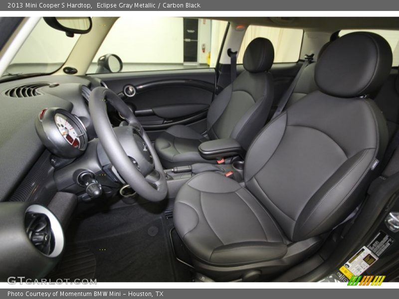 Eclipse Gray Metallic / Carbon Black 2013 Mini Cooper S Hardtop