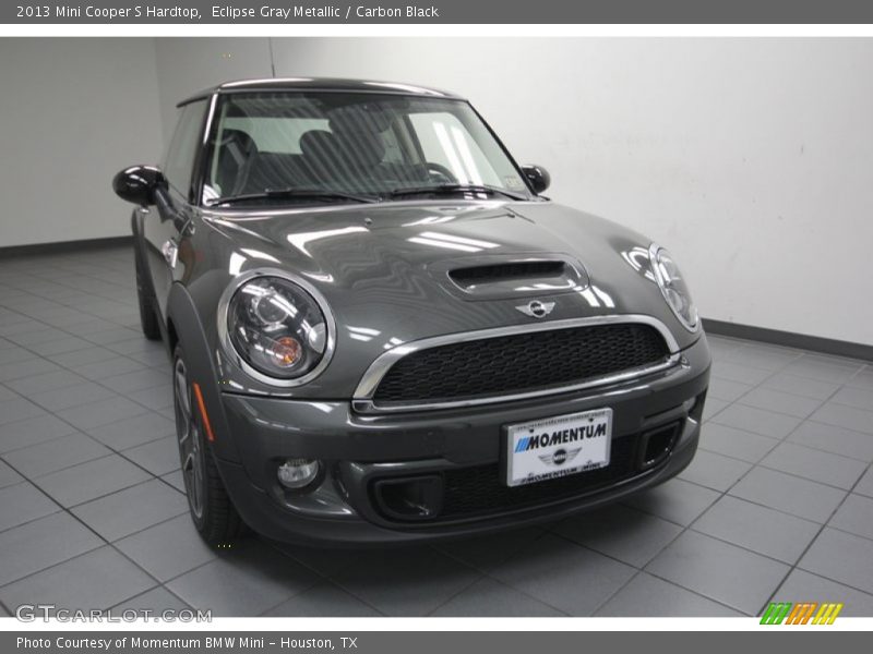 Eclipse Gray Metallic / Carbon Black 2013 Mini Cooper S Hardtop