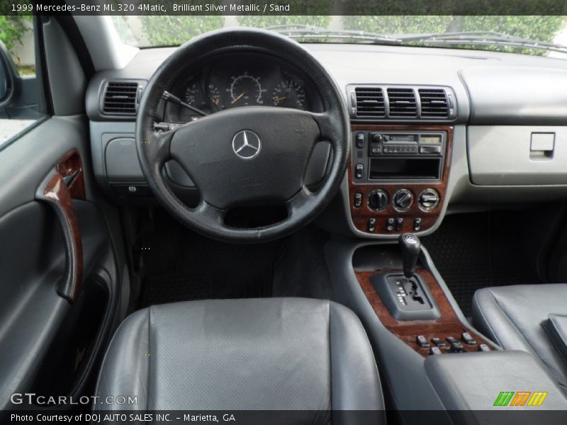 Brilliant Silver Metallic / Sand 1999 Mercedes-Benz ML 320 4Matic