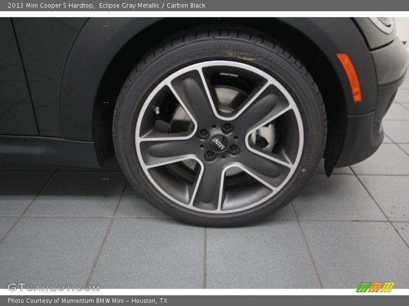 Eclipse Gray Metallic / Carbon Black 2013 Mini Cooper S Hardtop