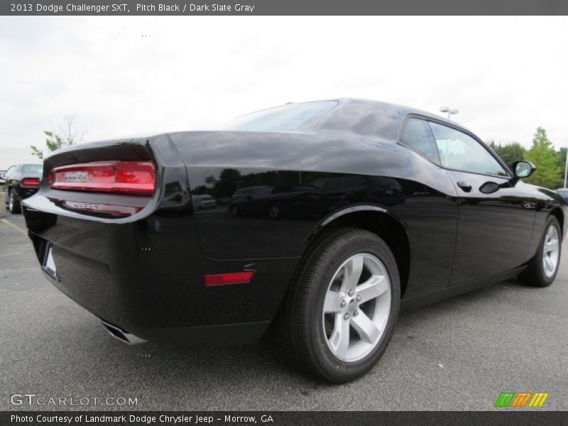 Pitch Black / Dark Slate Gray 2013 Dodge Challenger SXT