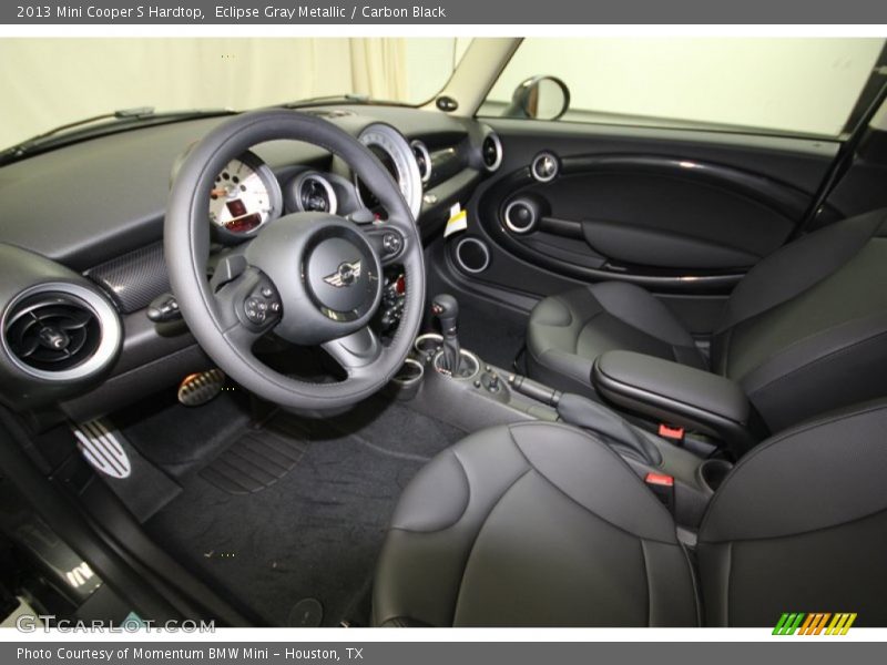 Eclipse Gray Metallic / Carbon Black 2013 Mini Cooper S Hardtop