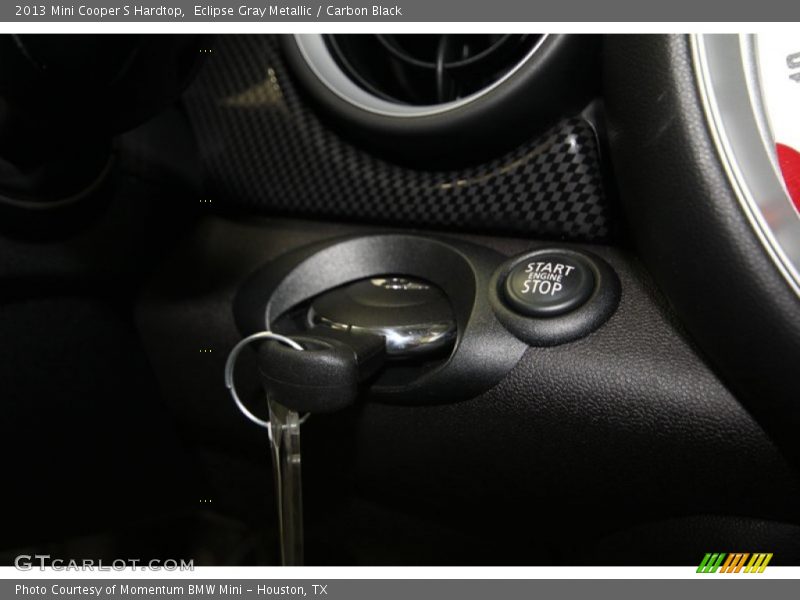 Eclipse Gray Metallic / Carbon Black 2013 Mini Cooper S Hardtop