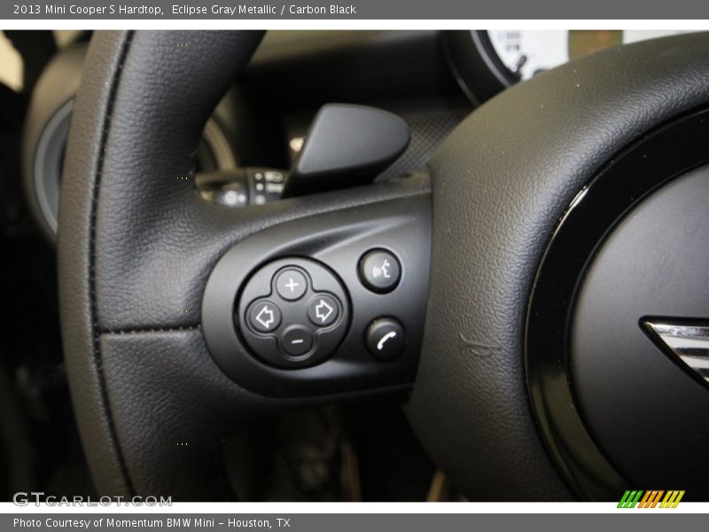 Eclipse Gray Metallic / Carbon Black 2013 Mini Cooper S Hardtop