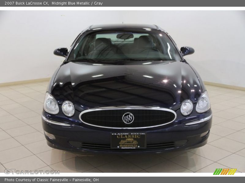 Midnight Blue Metallic / Gray 2007 Buick LaCrosse CX