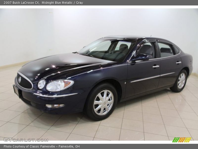 Midnight Blue Metallic / Gray 2007 Buick LaCrosse CX