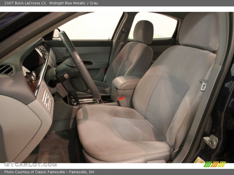 Midnight Blue Metallic / Gray 2007 Buick LaCrosse CX