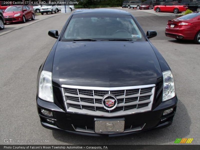 Black Raven / Ebony 2008 Cadillac STS 4 V6 AWD