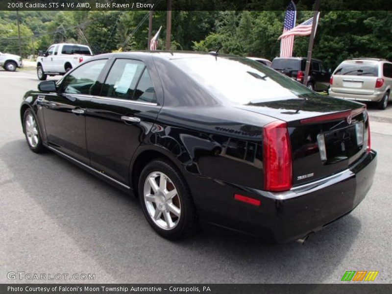 Black Raven / Ebony 2008 Cadillac STS 4 V6 AWD