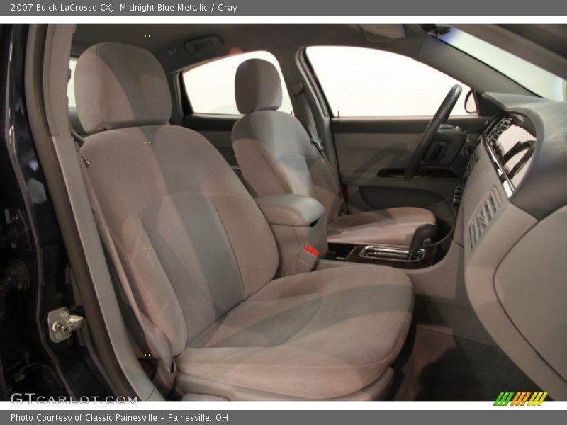 Midnight Blue Metallic / Gray 2007 Buick LaCrosse CX