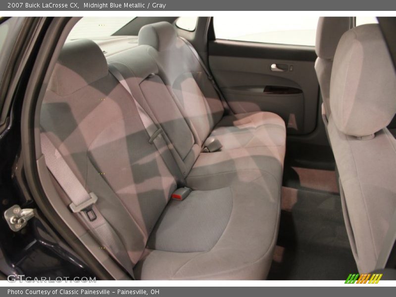 Midnight Blue Metallic / Gray 2007 Buick LaCrosse CX