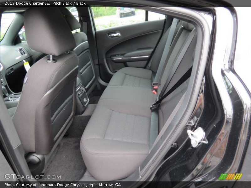 Pitch Black / Black 2013 Dodge Charger SE