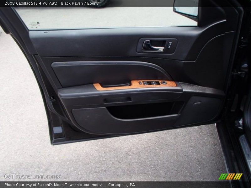 Black Raven / Ebony 2008 Cadillac STS 4 V6 AWD