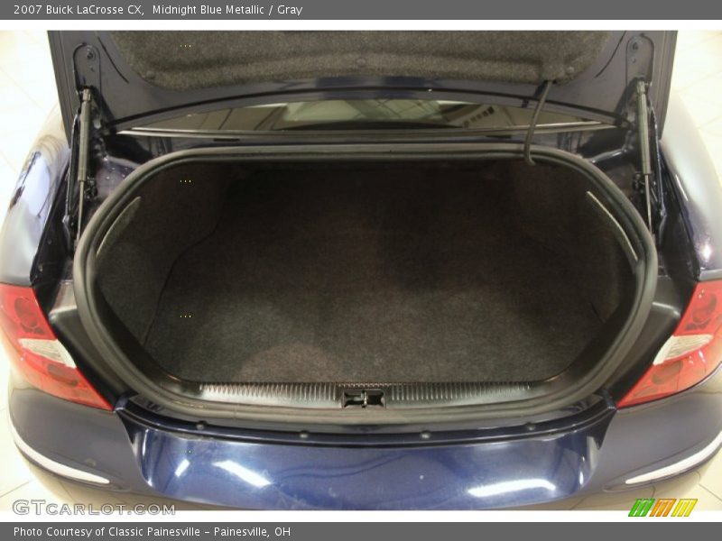 Midnight Blue Metallic / Gray 2007 Buick LaCrosse CX
