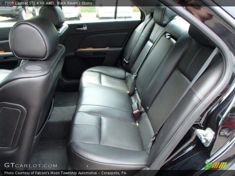 Rear Seat of 2008 STS 4 V6 AWD