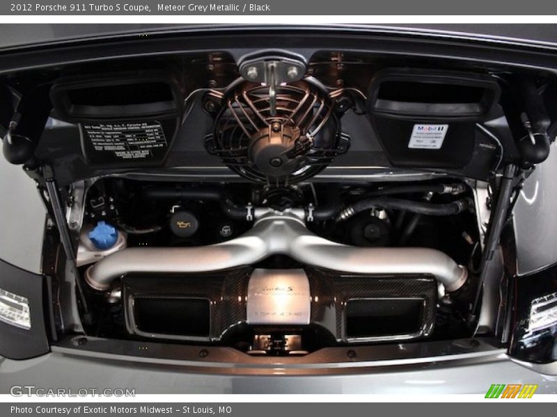 2012 911 Turbo S Coupe Engine - 3.8 Liter Twin VTG Turbocharged DFI DOHC 24-Valve VarioCam Plus Flat 6 Cylinder