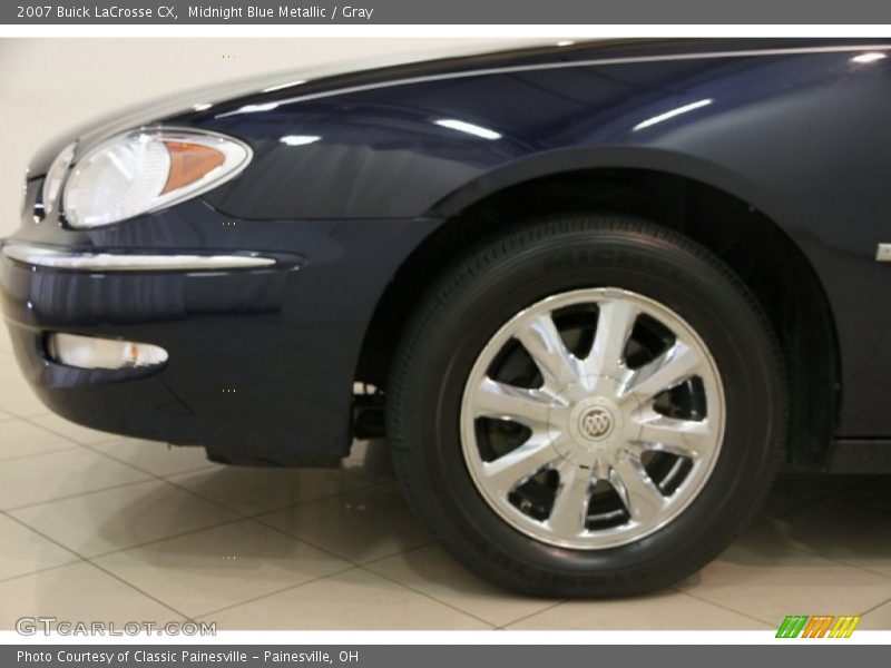 Midnight Blue Metallic / Gray 2007 Buick LaCrosse CX
