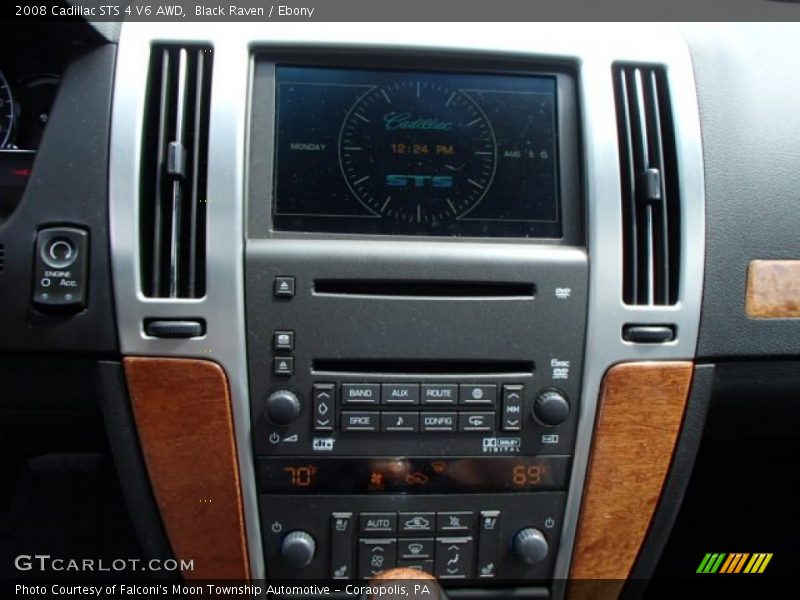 Black Raven / Ebony 2008 Cadillac STS 4 V6 AWD