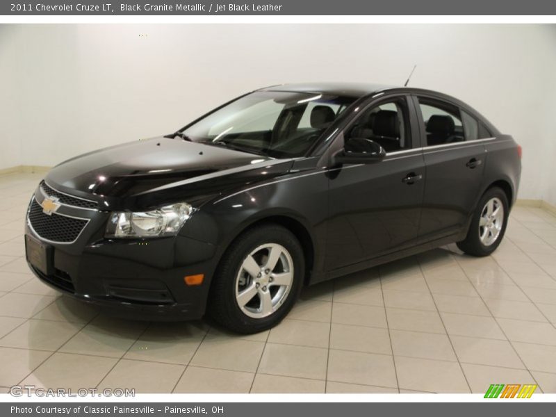 Black Granite Metallic / Jet Black Leather 2011 Chevrolet Cruze LT