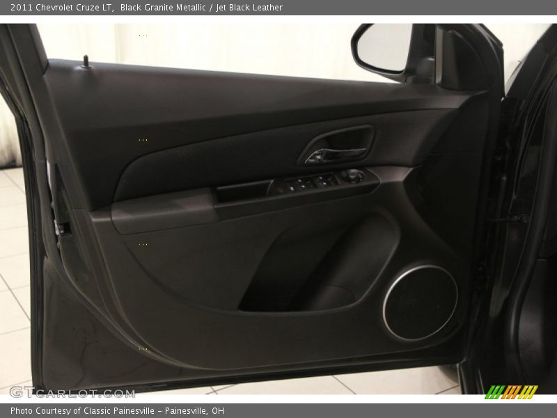 Black Granite Metallic / Jet Black Leather 2011 Chevrolet Cruze LT