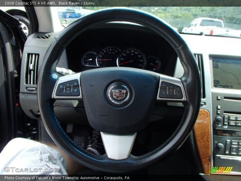 Black Raven / Ebony 2008 Cadillac STS 4 V6 AWD