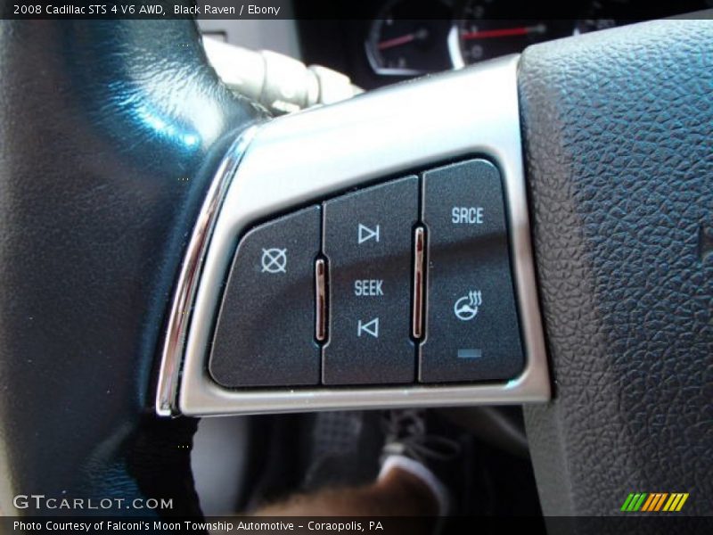 Black Raven / Ebony 2008 Cadillac STS 4 V6 AWD