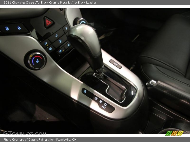 Black Granite Metallic / Jet Black Leather 2011 Chevrolet Cruze LT