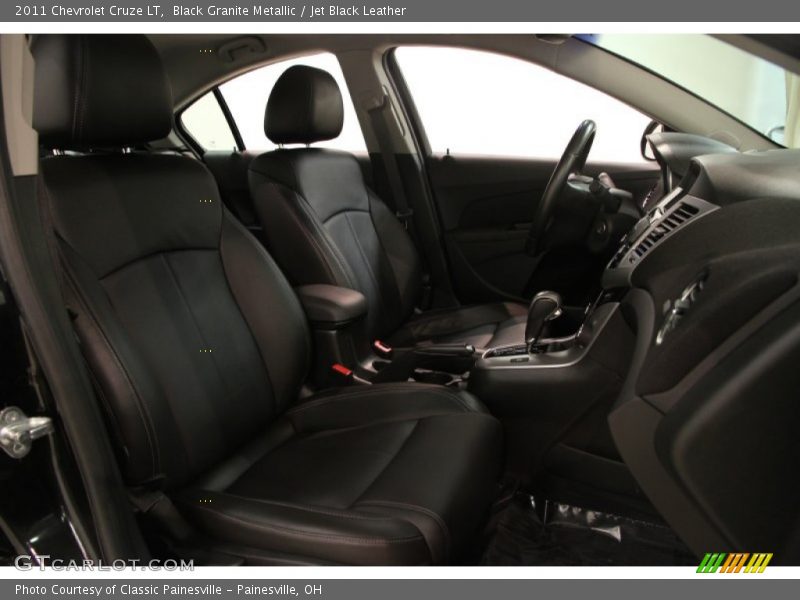 Black Granite Metallic / Jet Black Leather 2011 Chevrolet Cruze LT